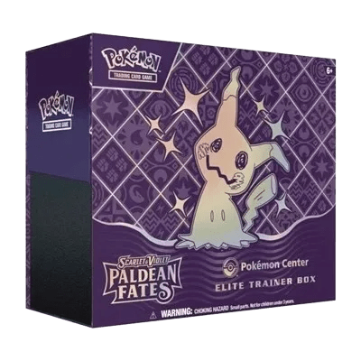 Paldean Fates Pokemon Center Elite Trainer Box (Exclusive) - CardSquare L.L.C.