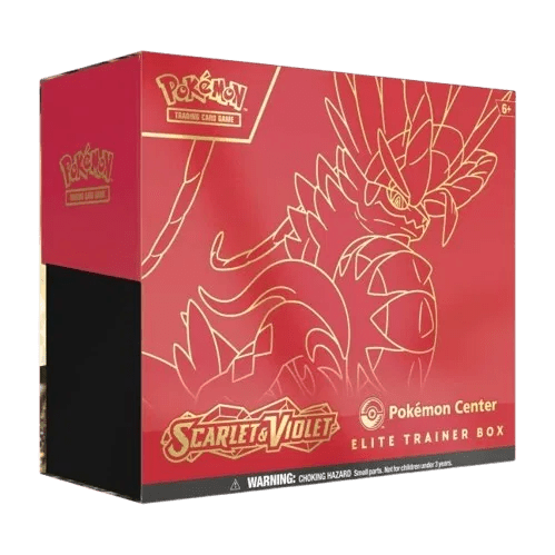 Scarlet & Violet Pokemon Center Elite Trainer Box (Exclusive) [Koraidon] - CardSquare L.L.C.