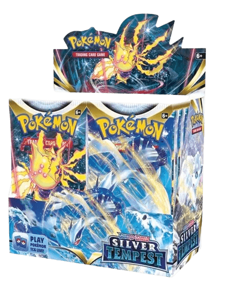 Silver tempest booster box - CardSquare L.L.C.